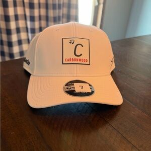 NEW TaylorMade Carbonwood White Cap
